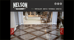 Desktop Screenshot of nelsonmasonry.com